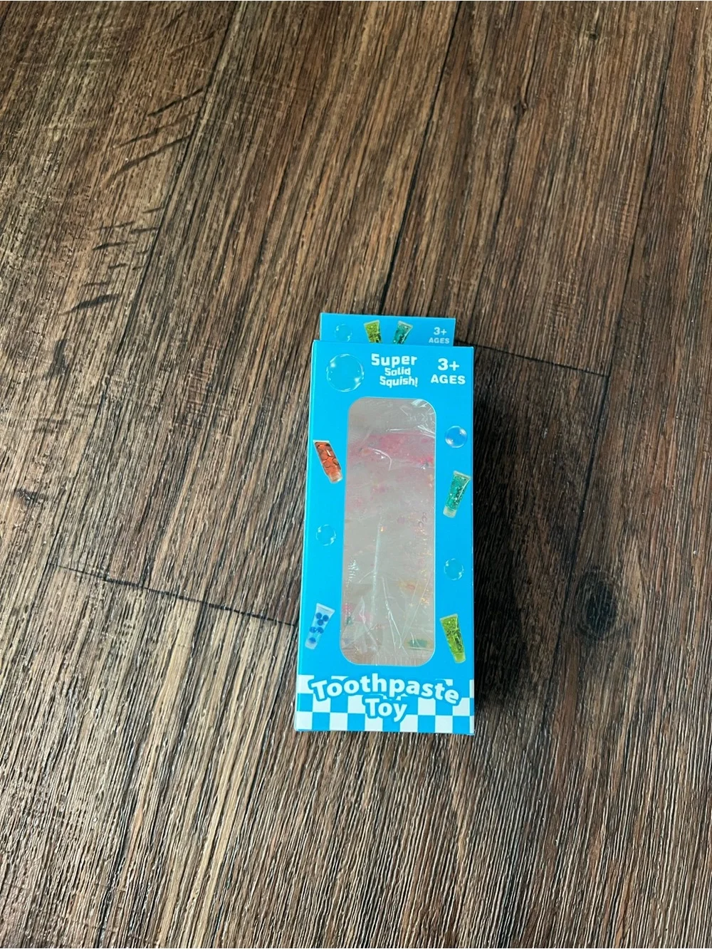 🌼🌸 Clear Pink Glitter Toothpaste Tube Squishy | Sensory Fidget Toy | New